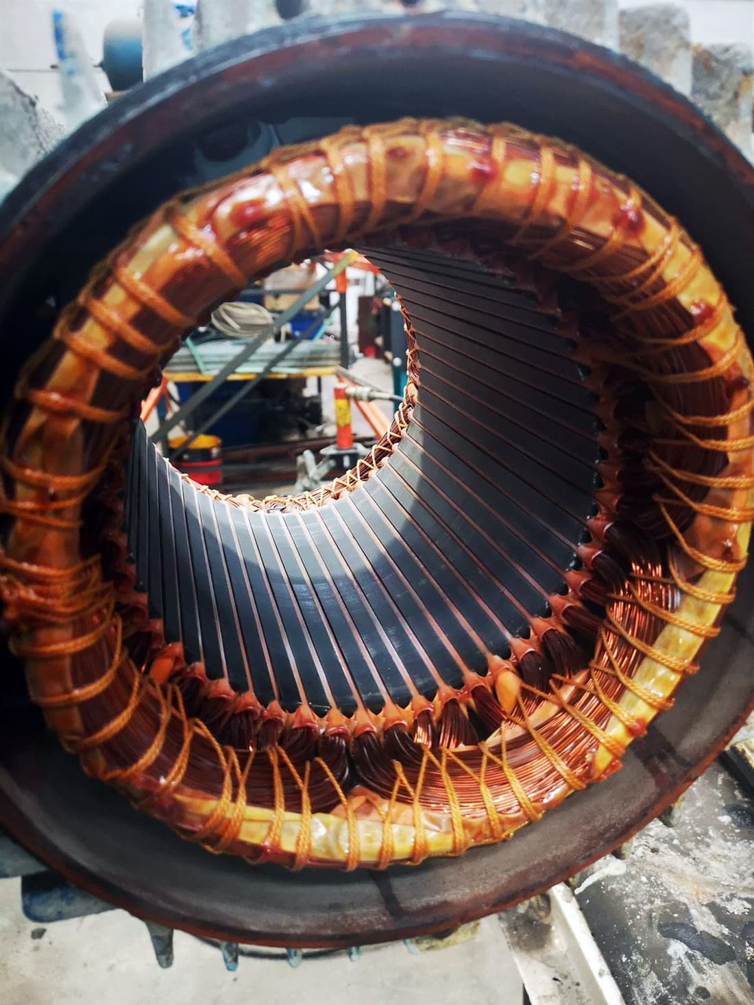 Un proceso sencillo para el mejor bobinado de motores en Galicia