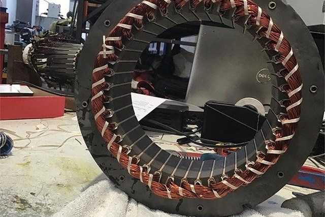 Servicios de rebobinado de motores eléctricos industriales en Salamanca - Imagen 1